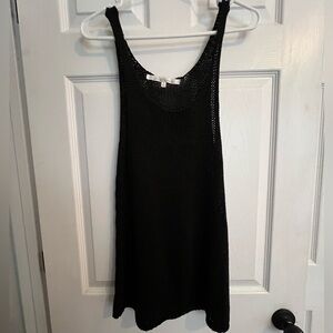 Lovers + Friends black sleeveless coverup